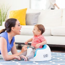 Cadeira multi assento Bumbo Azul - Girotondo