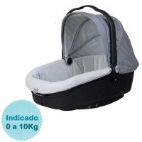 Berço para Auto Neonato Cinza – Burigotto