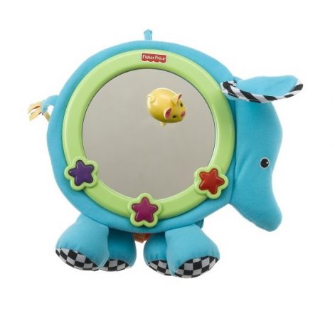 Espelho De Berço Musical Elefante - Fisher Price