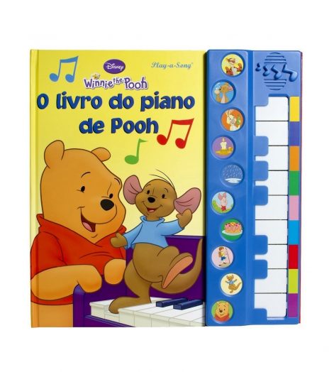 Livro O Piano de Pooh - Disney