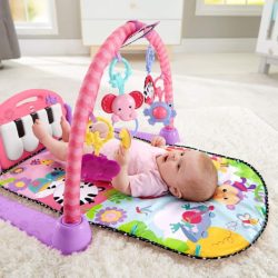 Tapete Ginásio de Atividades com Pianinho Rosa – Fisher Price