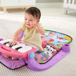 Tapete Ginásio de Atividades com Pianinho Rosa – Fisher Price