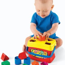 Balde Primeiros Blocos - Fisher Price