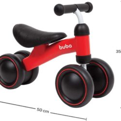 Bicicleta de equilíbrio 4 rodas - Buba