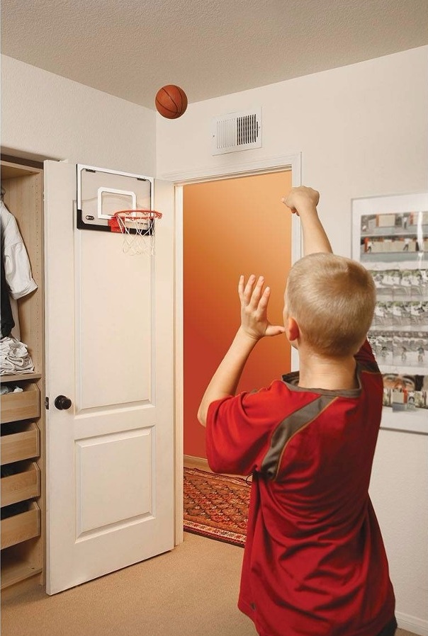 Brinquedo Tabela Cesta de Basquete com Aro + Mini Bola