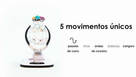 Cadeira de Descanso Mamaroo 3.0 Plush
